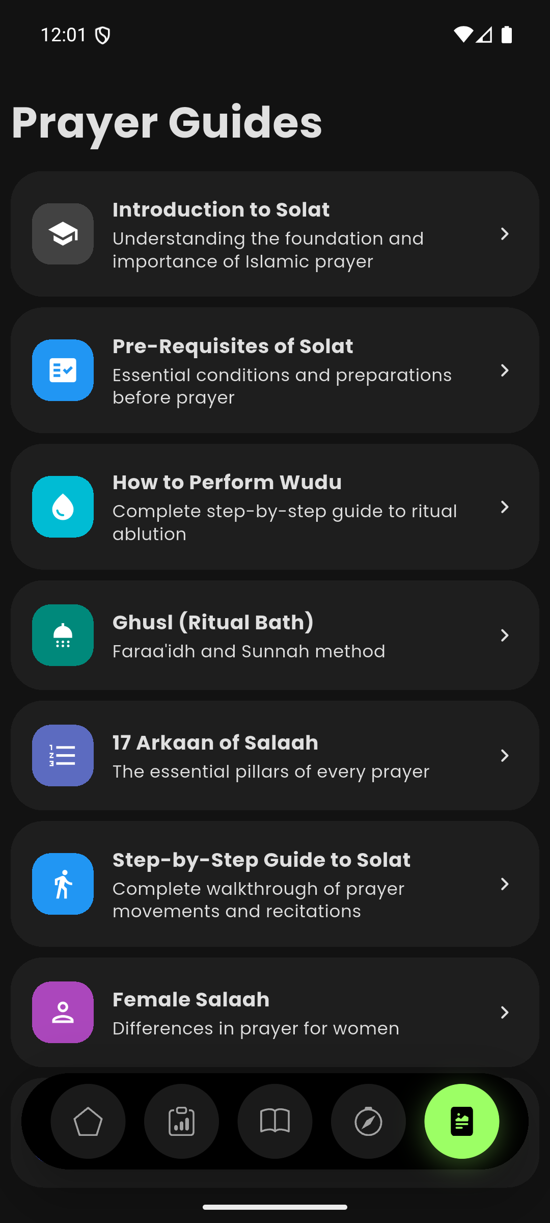 MySolat Prayer Guides
